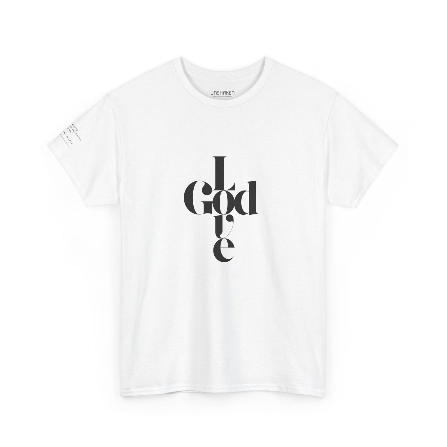 Women's Christian Graphic Tee - Modern Faith Streetwear by Unshaken
