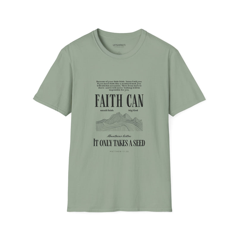 Men's Christian Graphic T-Shirt - Bold Faith Streetwear - Unshaken
