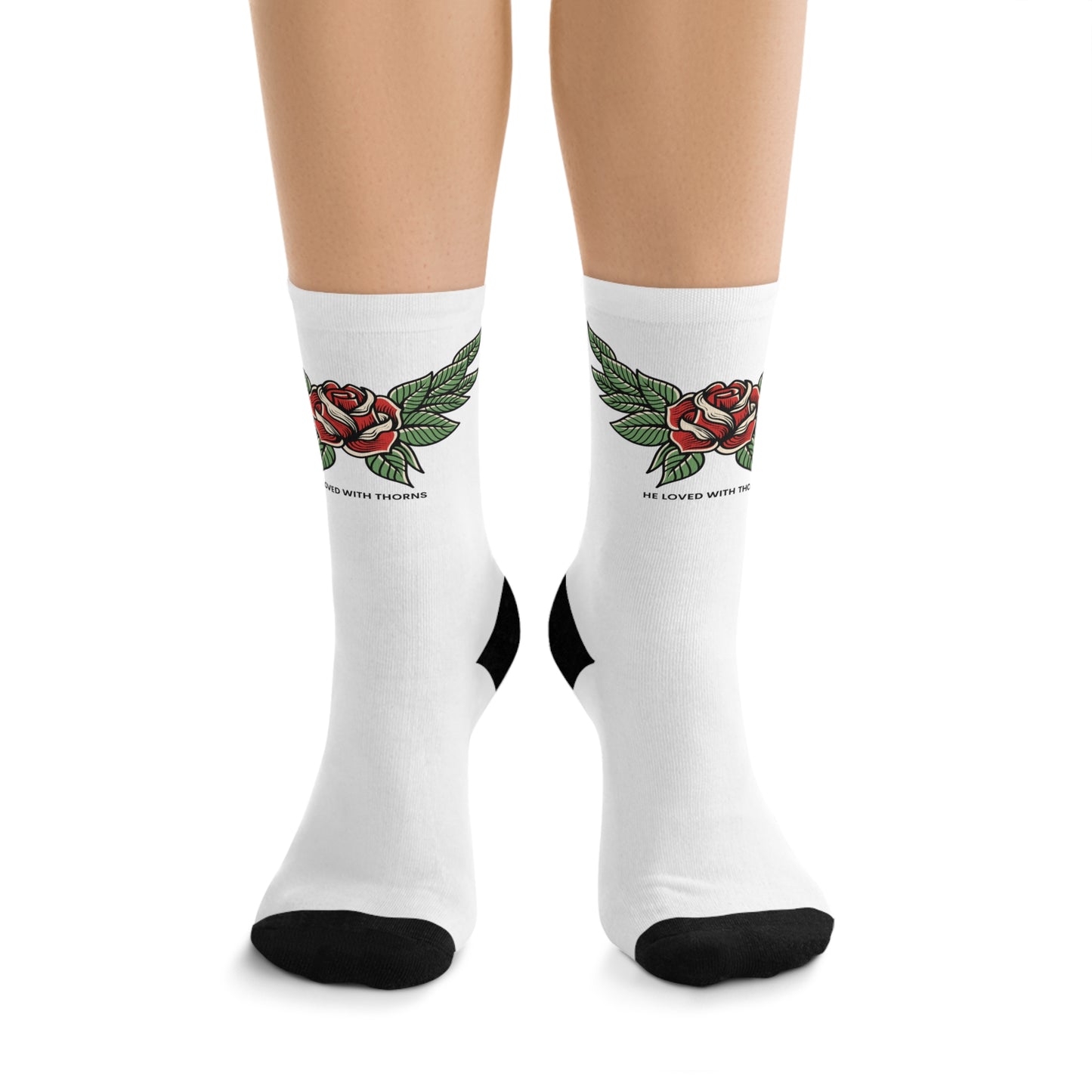 Christian Statement Socks - Faith Inspired Accessories - Unshaken
