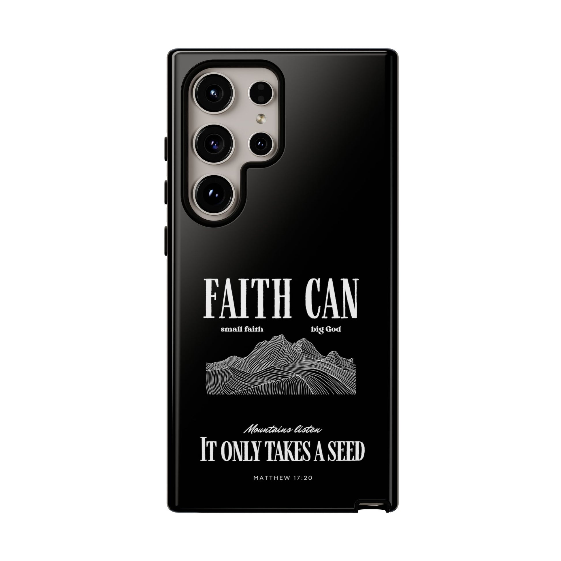 Christian Phone Case - Daily Faith Reminder - Unshaken
