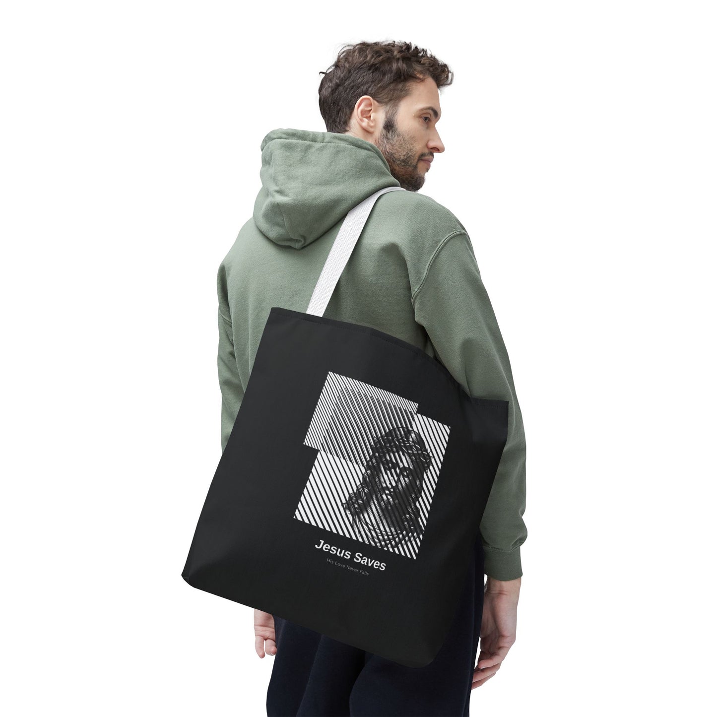 JESUS SAVES Premium Tote Bag