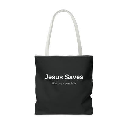JESUS SAVES Premium Tote Bag