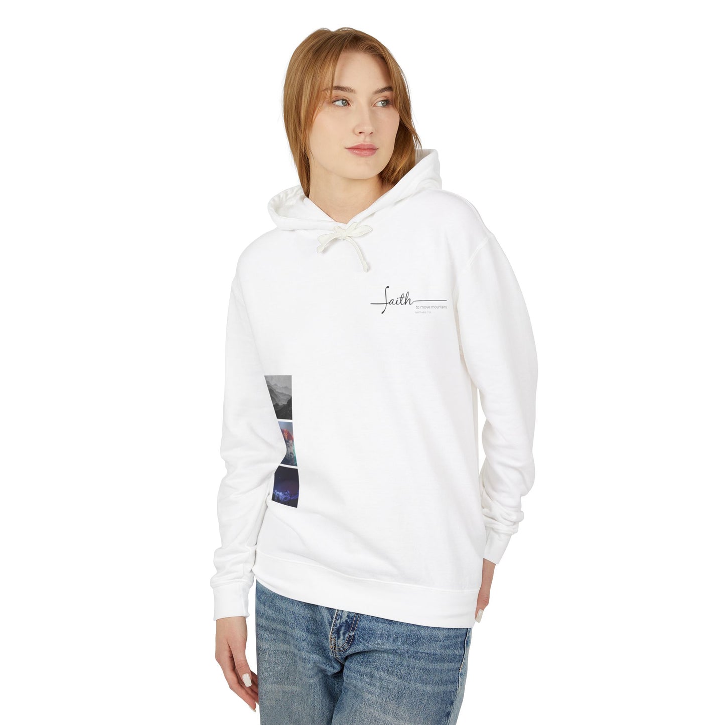 MOVE MOUNTAINS Lightweight Hoodie